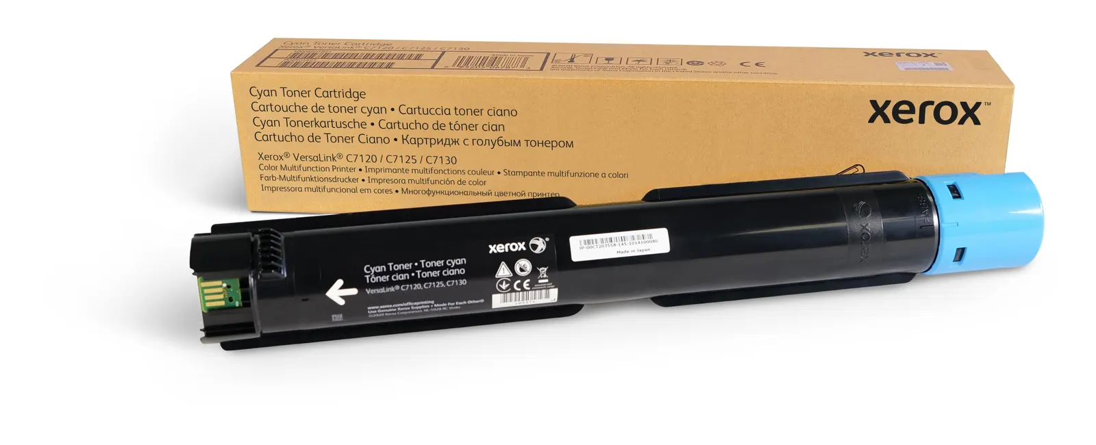 Toner cartridge Xerox VL C7120/C7125/C7130 Cyan (18 500 p)