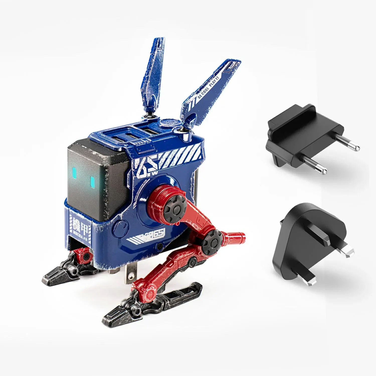 დამტენი GravaStar Alpha65 65W GaN Fast Charger_EU&UK Plug_ Battle-Worn Version