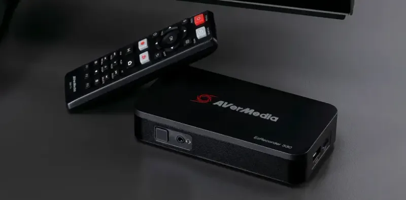 ვიდეო გადამღები ბარათი AVerMedia Video capture device ER330 EzRecorder, 2160p60(pass-trought), 1080p60(record), black