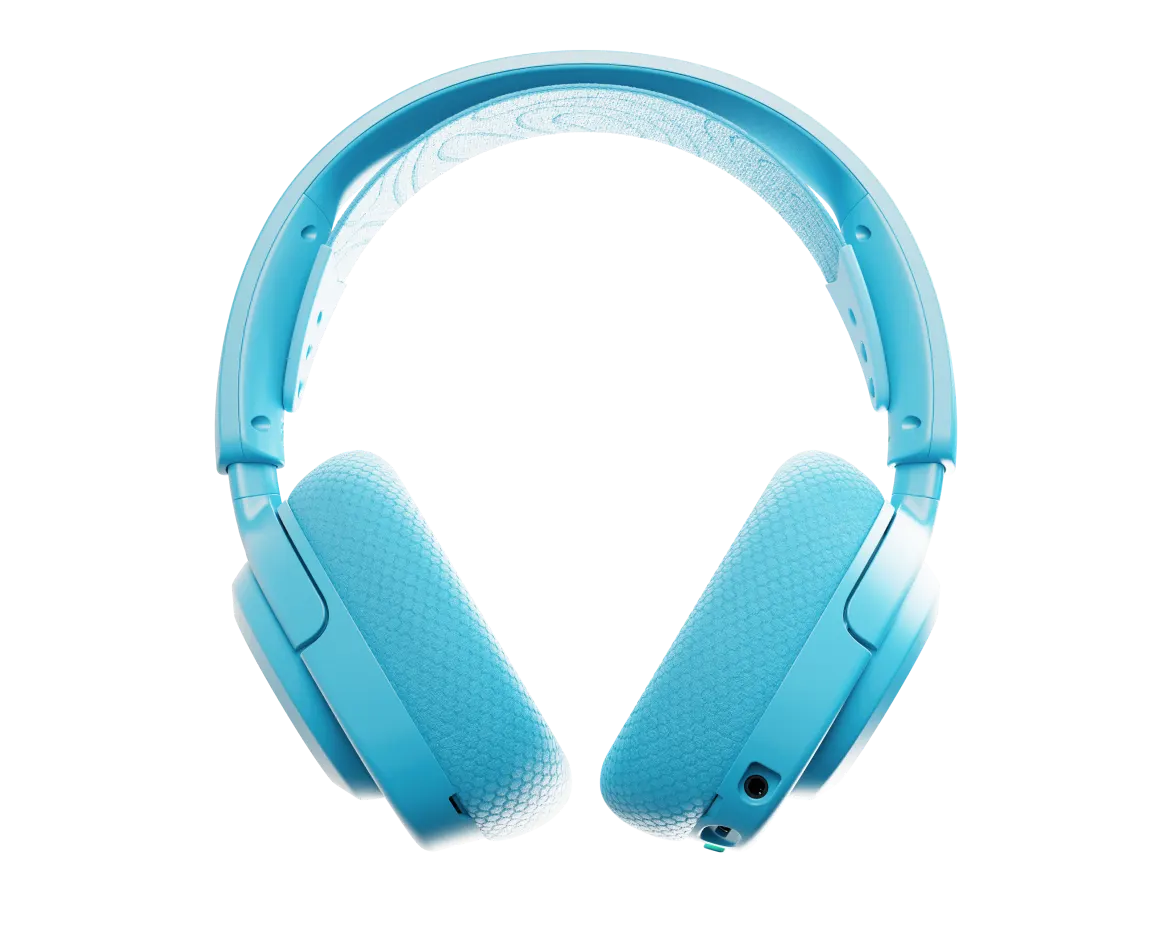 ყურსასმენი SteelSeries Gaming Headset Arctis Nova 3PW, BT/WL, aqua