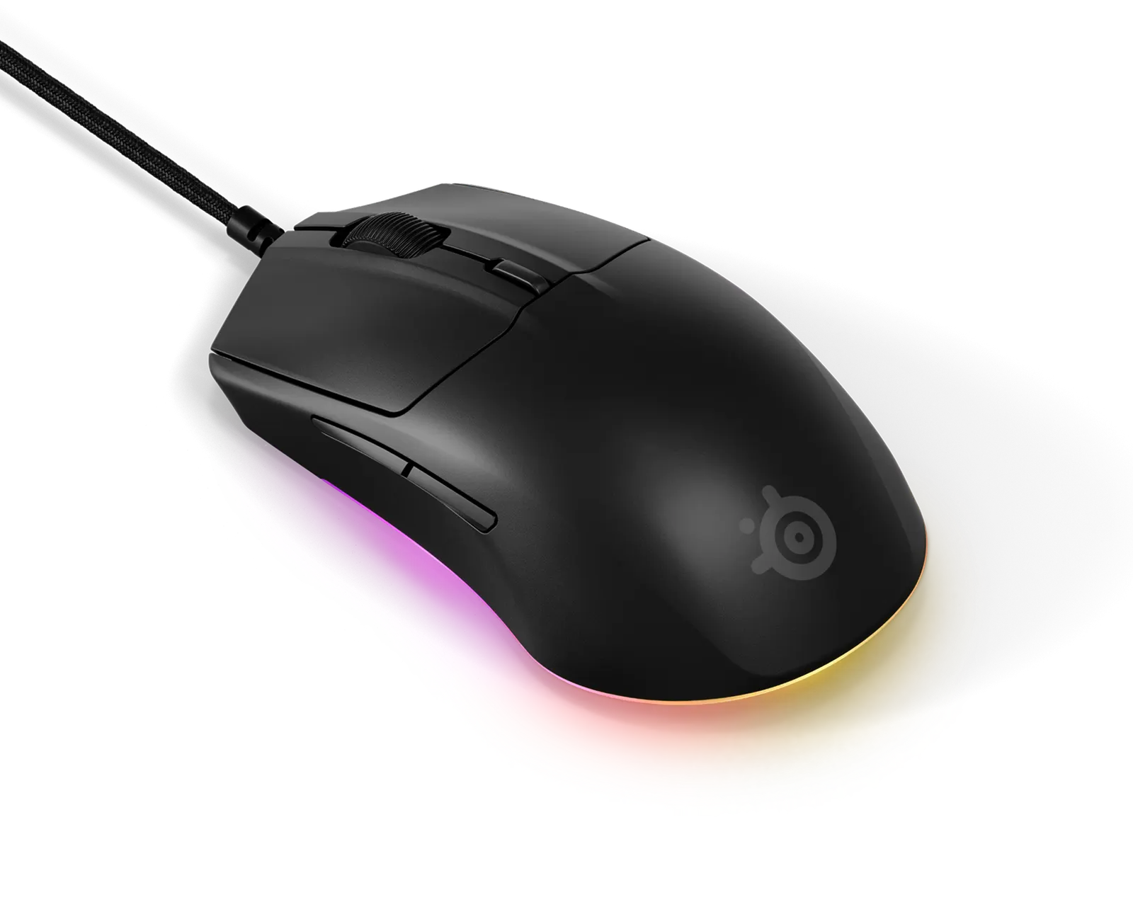 მაუსი SteelSeries Mouse Rival 3 Gen 2, RGB, USB-A, black