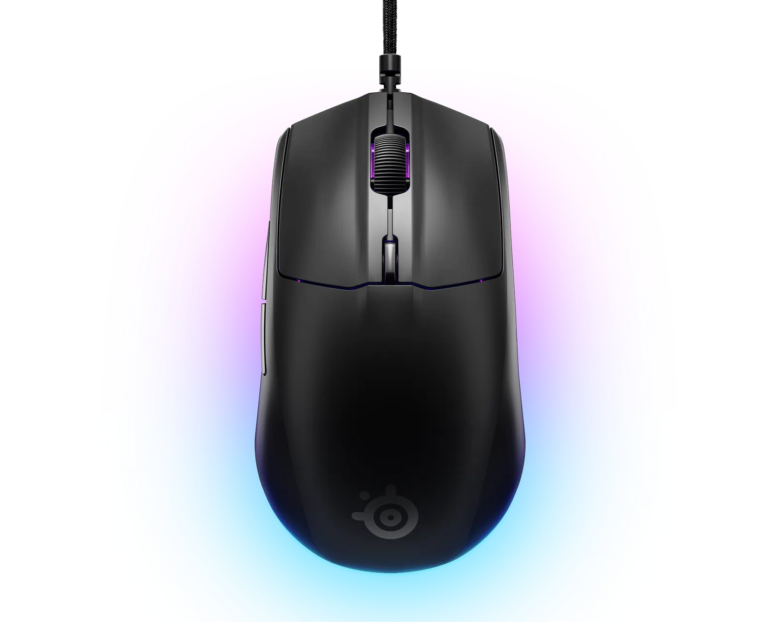 მაუსი SteelSeries Mouse Rival 3 Gen 2, RGB, USB-A, black