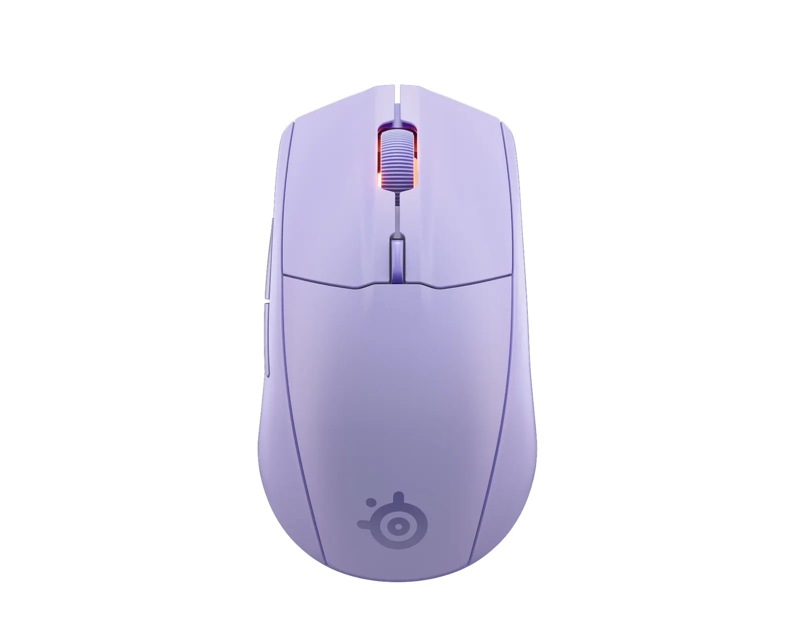 მაუსი SteelSeries Mouse Rival 3 Gen 2, RGB, USB-A/WL/BT, lavender