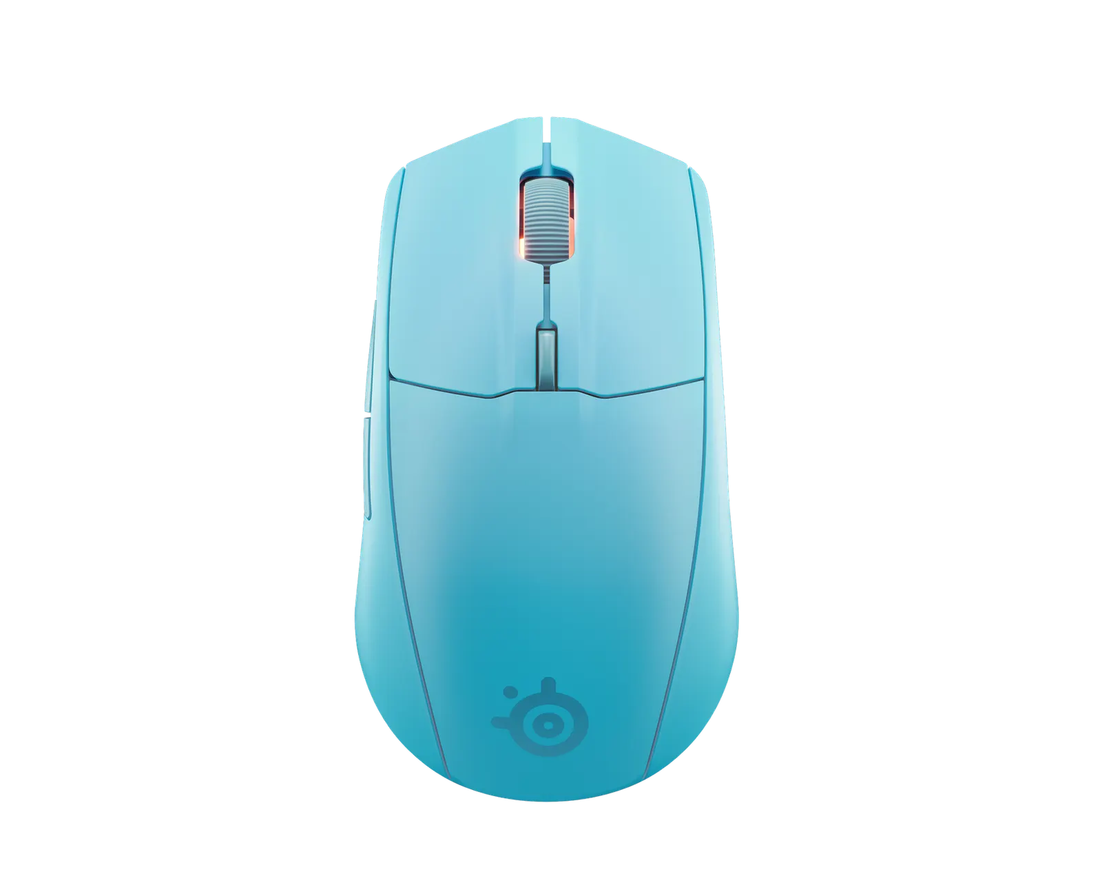 მაუსი SteelSeries Mouse Rival 3 Gen 2, RGB, USB-A/WL/BT, aqua