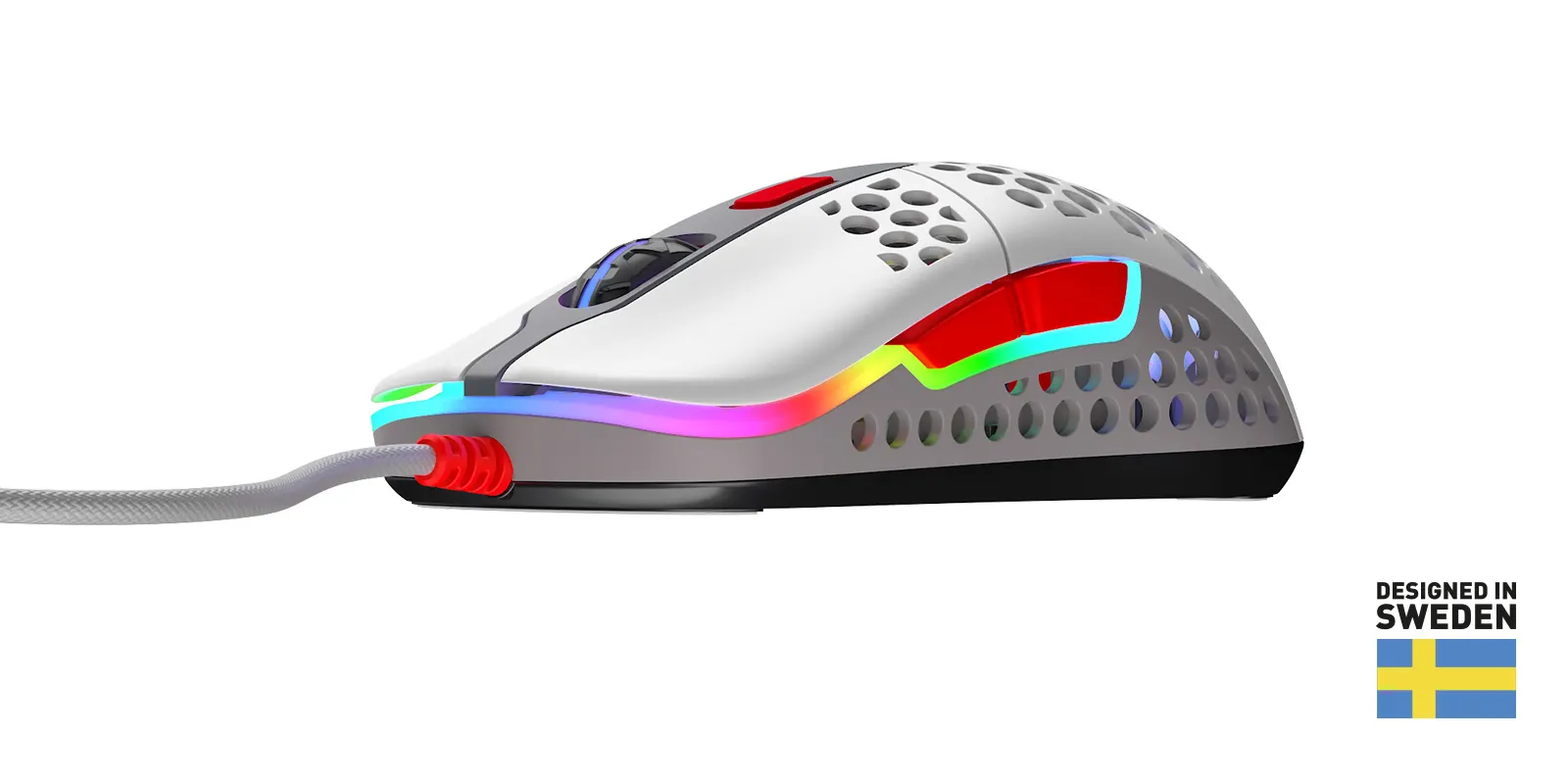 მაუსი Mouse Xtrfy M42, USB-A, RGB, Retro