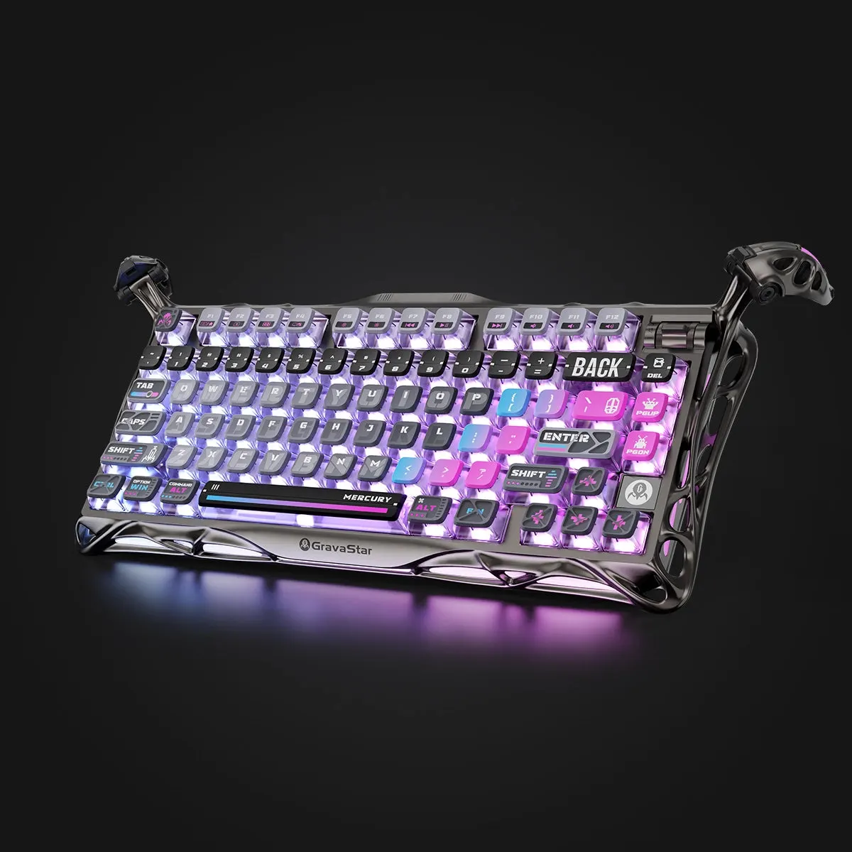 კლავიატურა GravaStar Mercury K1 Pro 75% Wireless Mechanical Gaming Keyboard_Special Edition