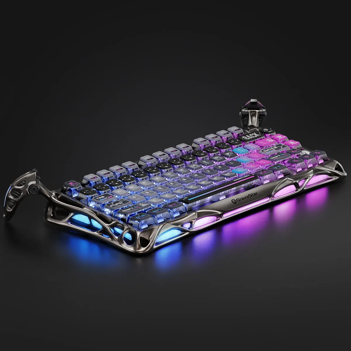 კლავიატურა GravaStar Mercury K1 Pro 75% Wireless Mechanical Gaming Keyboard_Special Edition