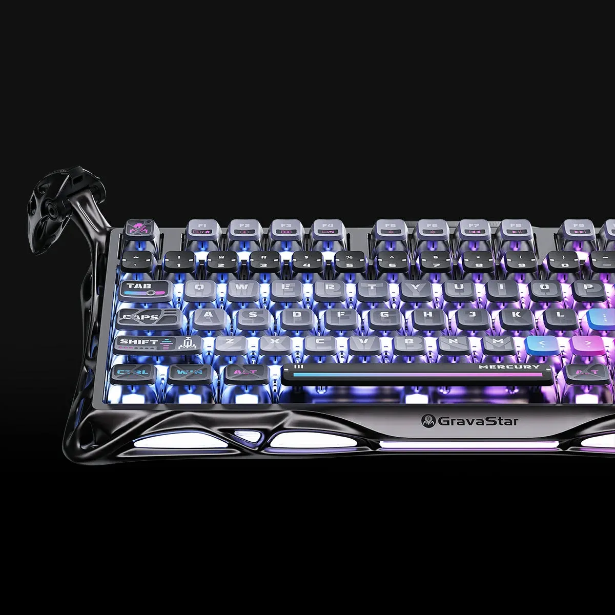 კლავიატურა GravaStar Mercury K1 Pro 75% Wireless Mechanical Gaming Keyboard_Special Edition