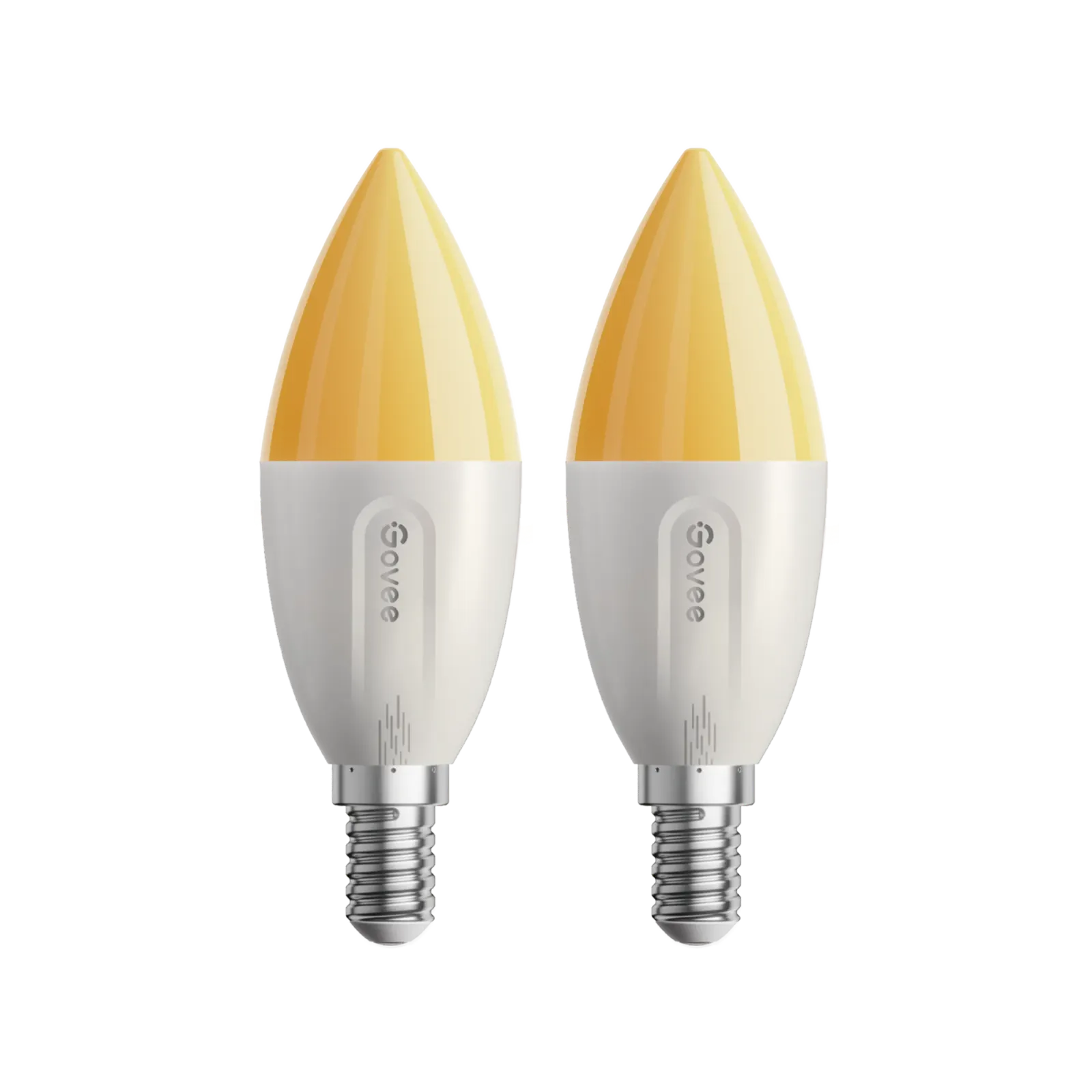 სმარტ სანათი Govee H600C, E14, 5W, 450Lm, 2700K-6400K, RGBWW, WI-FI/Bluetooth, biliy