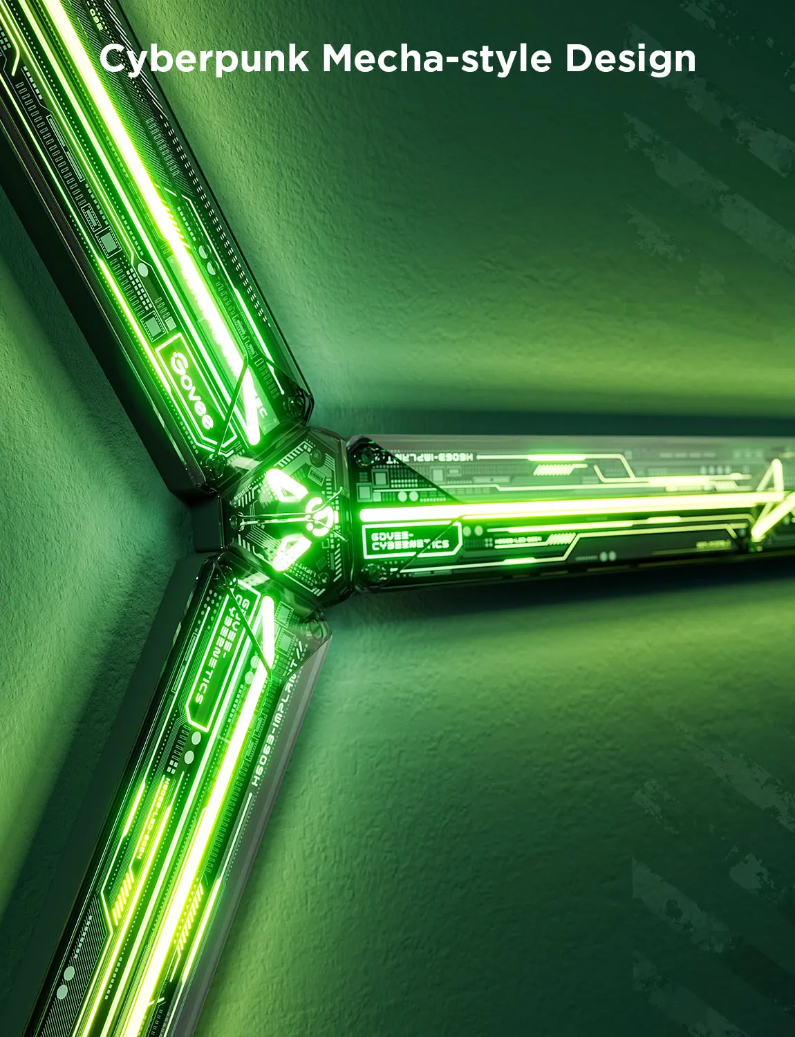 სმარტ სანათი Govee Gaming Wall light Expansion Kit