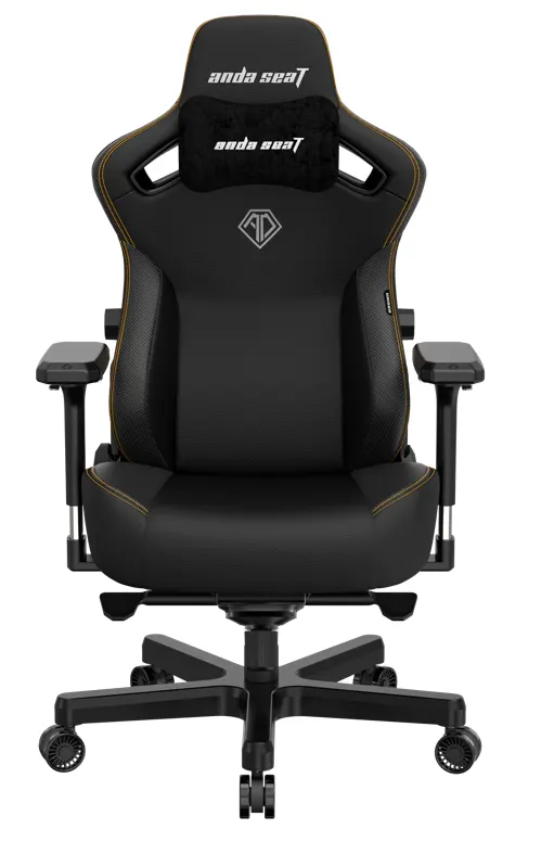 გეიმერული სავარძელი AndaSeat Chair Kaiser 3, PVC leather, 4D-Armrests, black