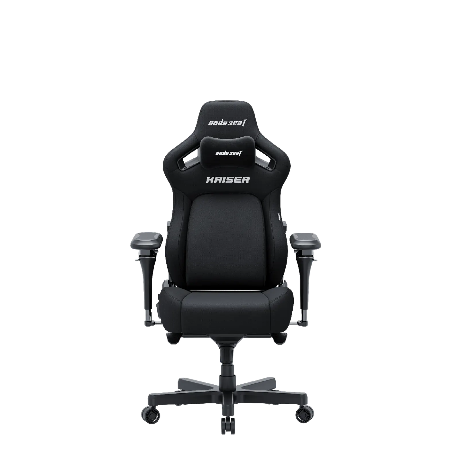 AndaSeat Chair Kaiser 4 V2, linen fabric, 6D-Armrests, black