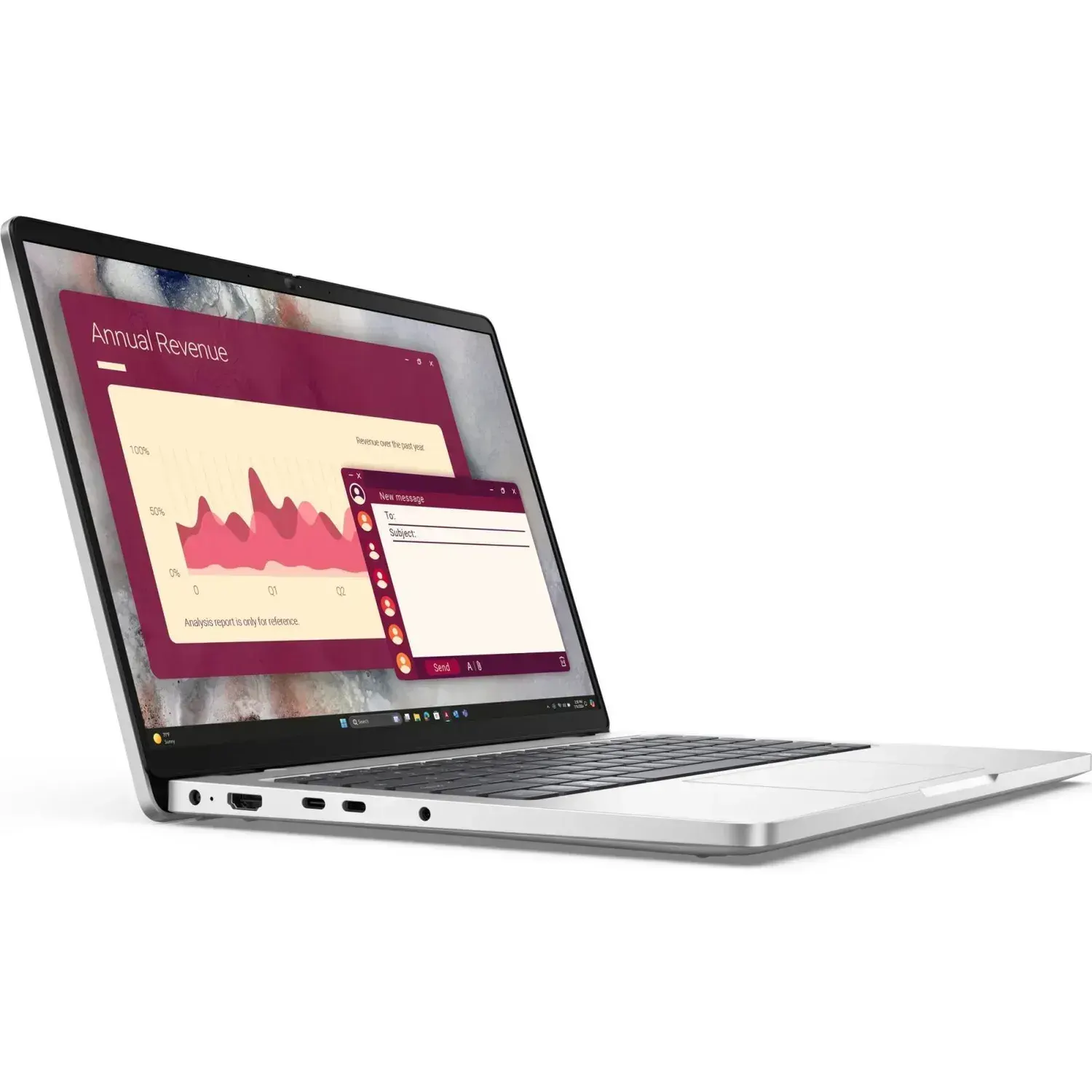 DELL Pro 14 14" FHD+ IPS AG, Intel U7-255U, 32GB, F512GB, UMA, Lin, silver