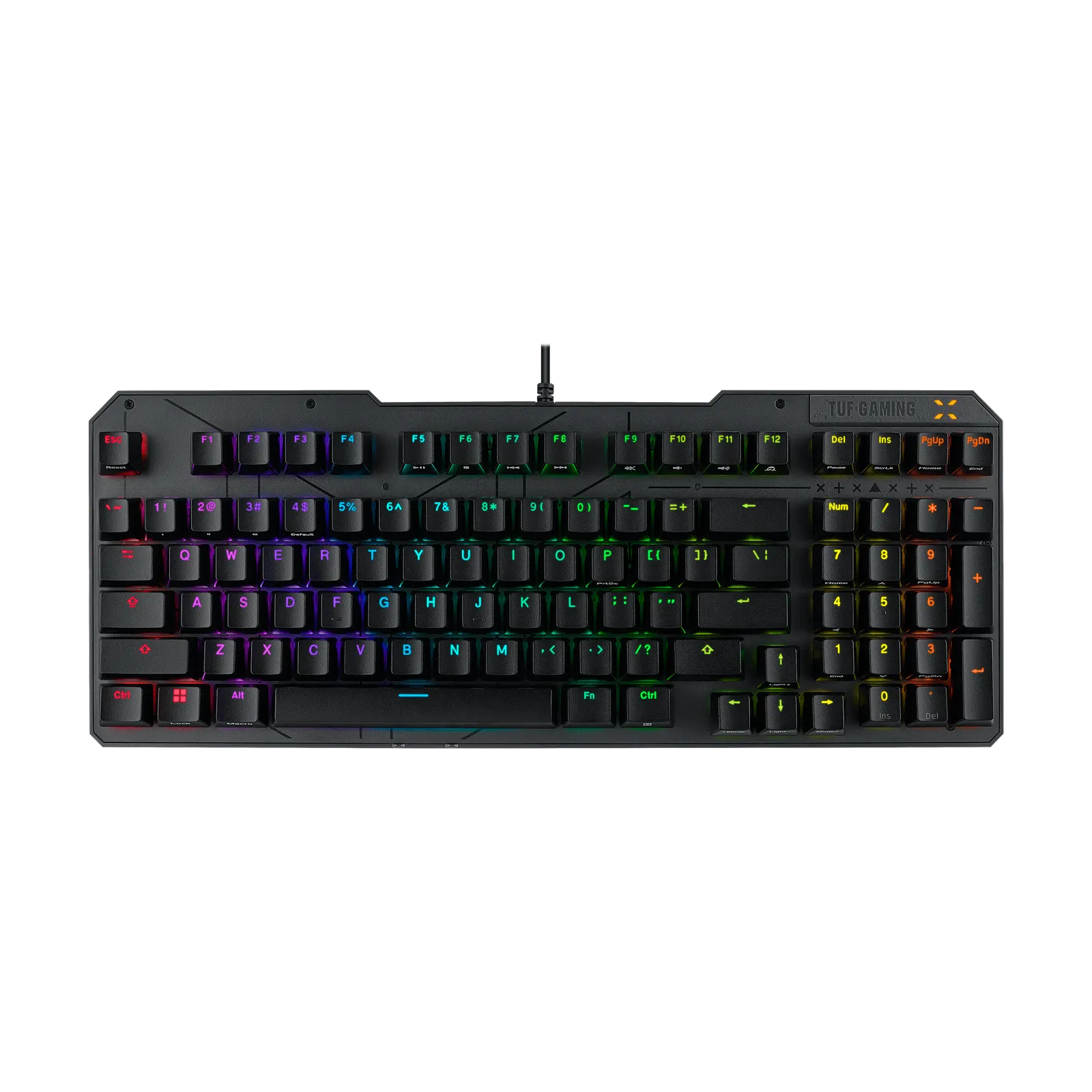 კლავიატურა Keyboard ASUS TUF Gaming K3 Gen II, 97key, RD Optical-Mechanical Switch, USB-A, EN/RU