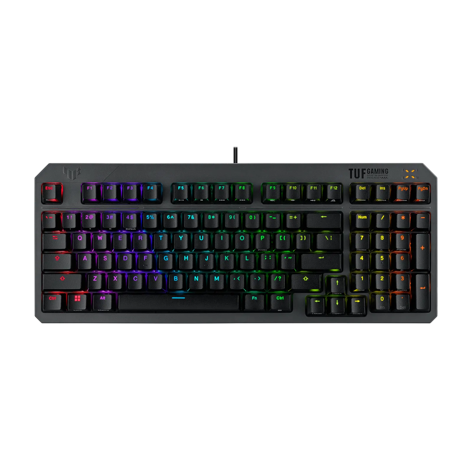 კლავიატურა Keyboard ASUS TUF Gaming K3 Gen II, 97key, RD Optical-Mechanical Switch, USB-A, EN/RU