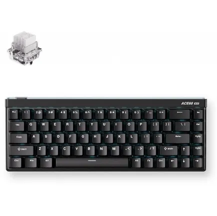 keyboard MCHOSE Ace 68 Air Hall Effect, Mount Tai Magnetic, 8K, USB-A, RGB, Aurora Black