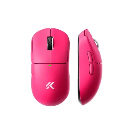 მაუსი Mouse MCHOSE A5 V3 Ultra, USB-A/WL/BT, 8k, Rose Red