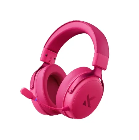 ყურსასმენი Headset MCHOSE V9 Pro, USB-A/WL/BT, Rose Red