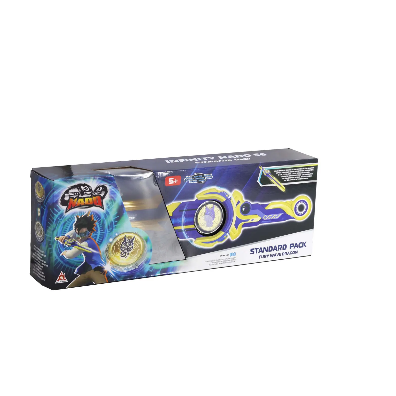 ბზრიალა AULDEY Infinity Nado VI Standard Pack Fury Wave Dragon