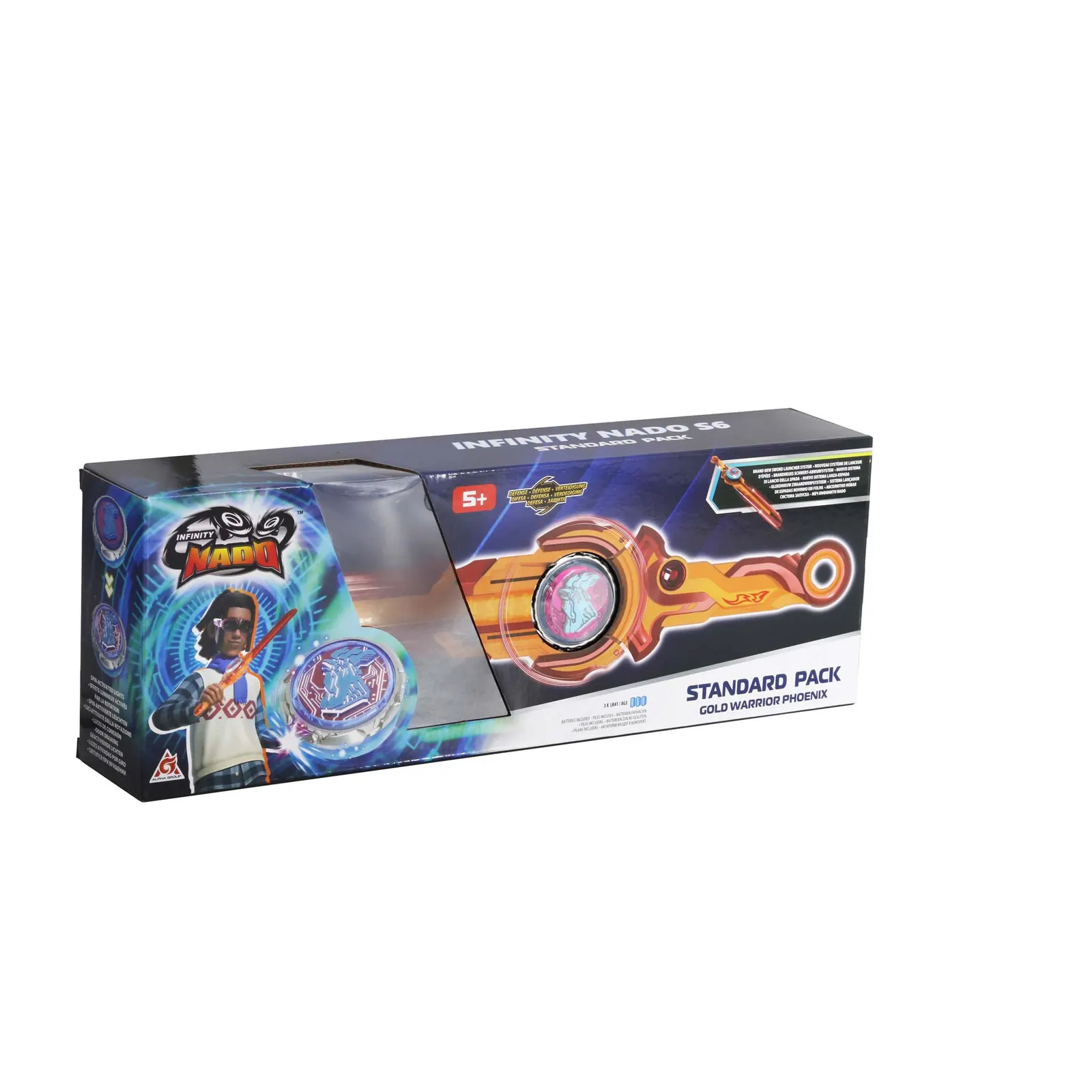 ბზრიალა AULDEY Infinity Nado VI Standard Pack Gold Warrior Phoenix