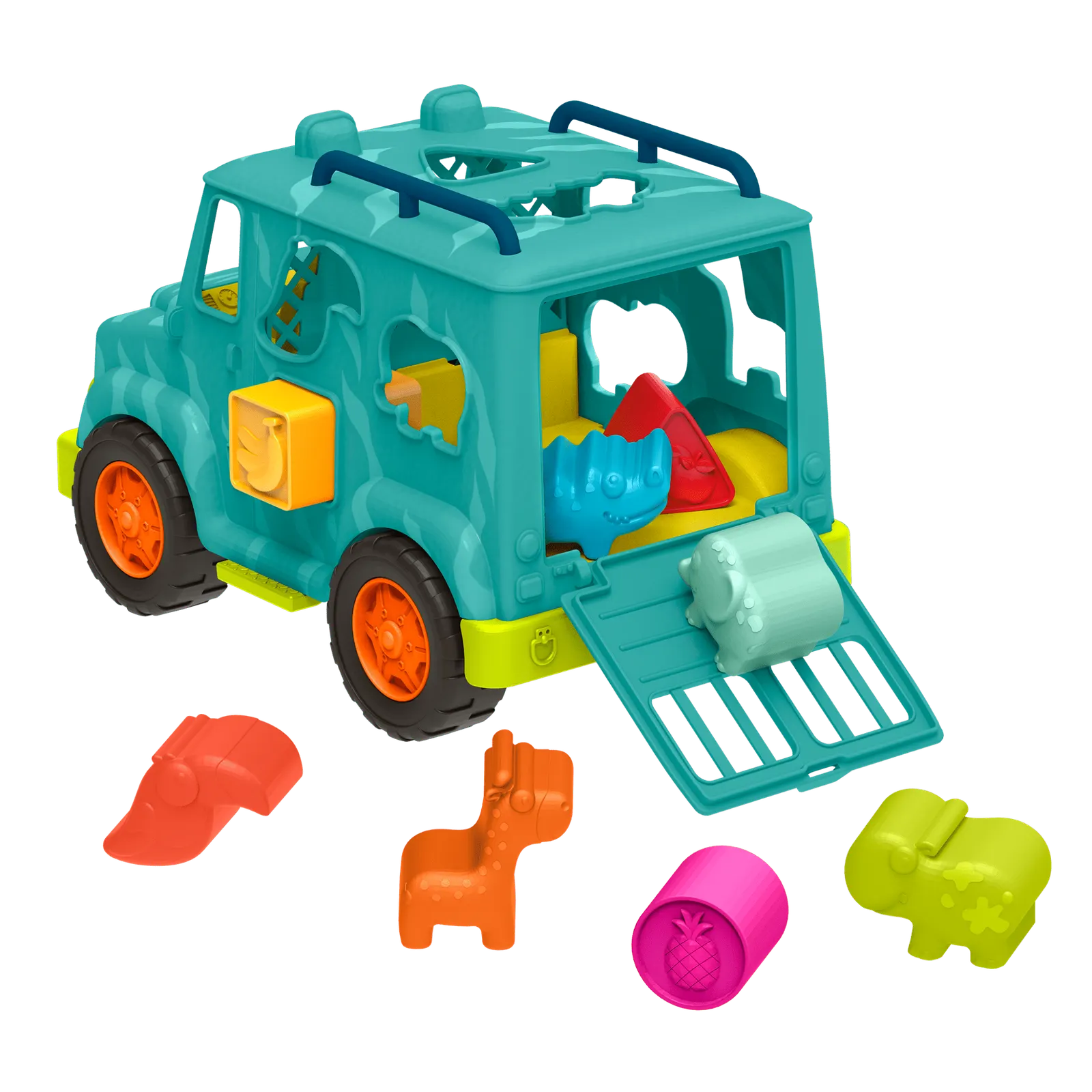 საგანმანათლებლო სათამაშო Btoys B. SHAPE SORTER TRUCK