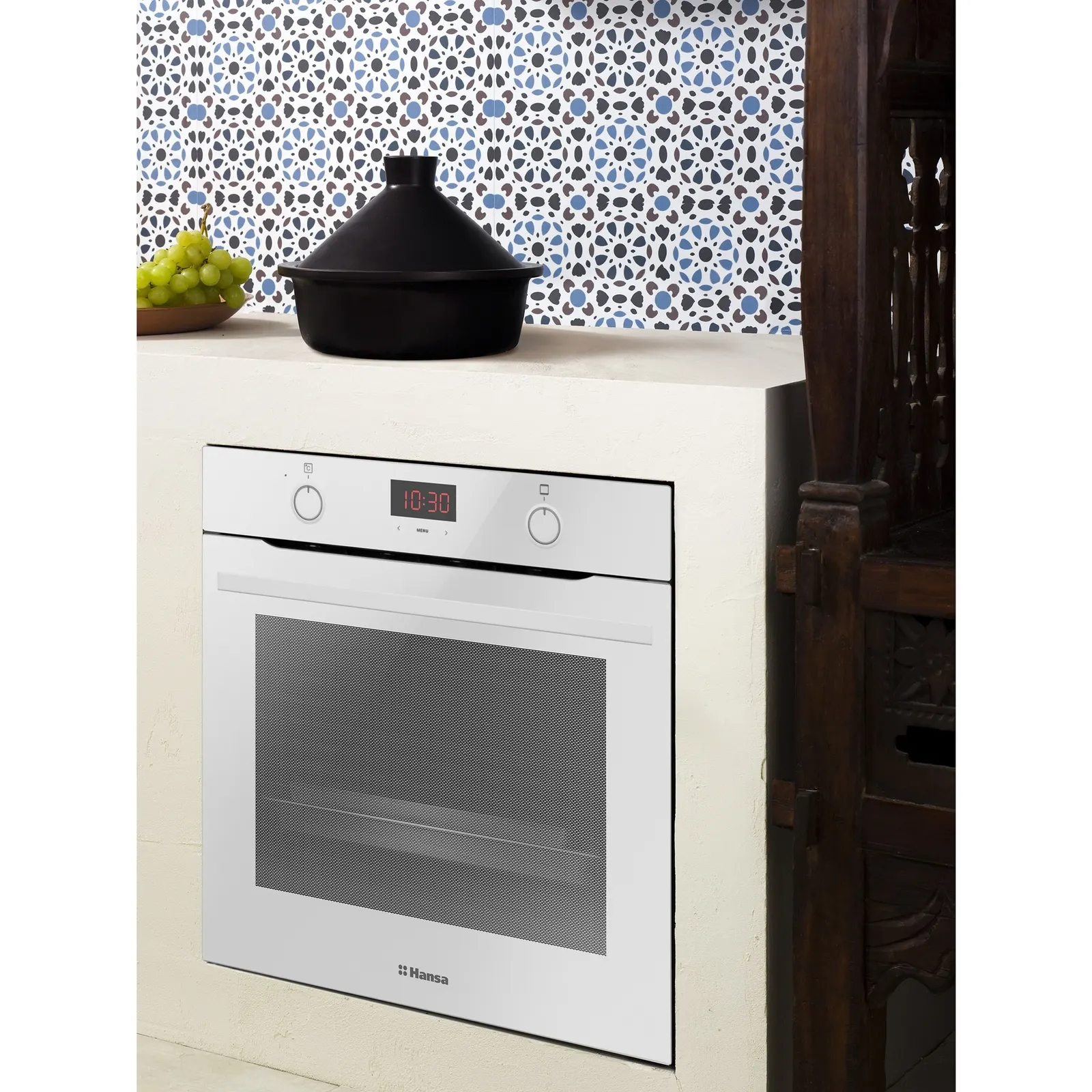 ჩასაშენებელი ღუმელი Oven Hansa electrical BOEW683020 white