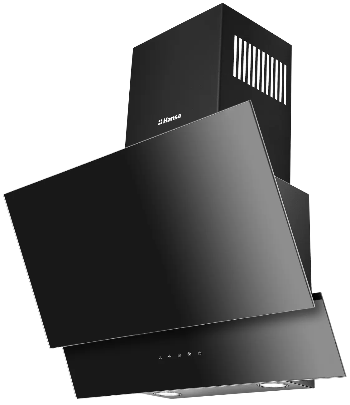 Hood Hansa vertical hood, 60cm, 366m3h, black