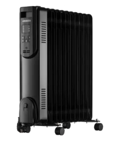 ზეთის რადიატორი Oil radiator ARDESTO OFH-E13X2 25m2, 2500w, electr. control, 13 sections, remote control, black