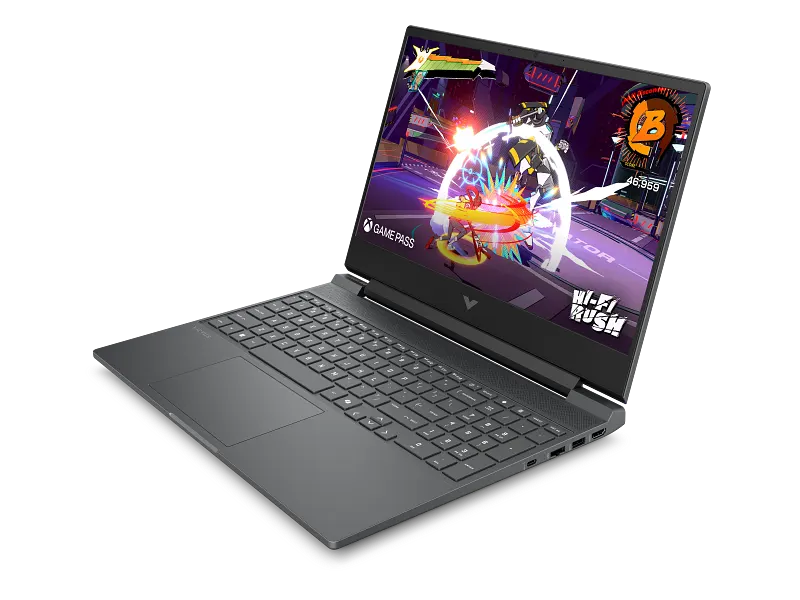 ნოუთბუქი HP VICTUS 15 15-fa2029ci, 15.6", i5-14450H, 16GB, 512GB, Mica Silver